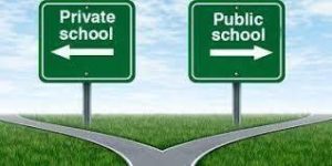 PUBLIC SCHOOL VS. PRIVATE SCHOOL